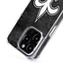 NFL New Orleans Saints Black & White iPhone 15 Pro MagSafe Case